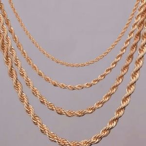 4mm Rope Chain 14kt